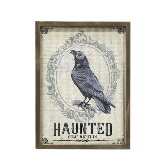 Haunted Come Right In Halloween Wall Sign by Ashland&#xAE;
